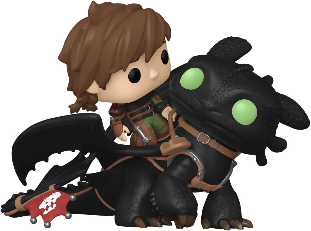 How To Train Your Dragon - Hiccup with Toothless - 123 - Movies - Rides Funko Pop!