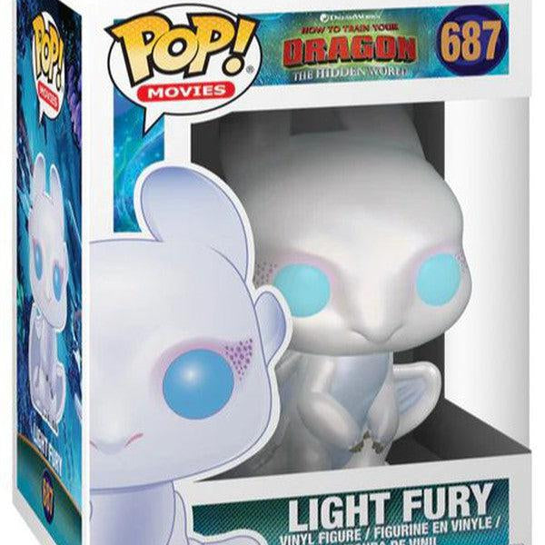How To Train Your Dragon Light Fury #687 Movies - Funko Pop!