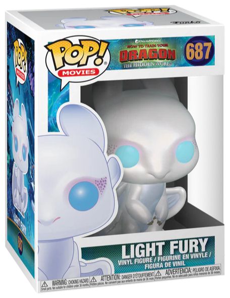 How To Train Your Dragon - Light Fury - #687 - Movies - Funko Pop!