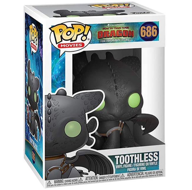 How To Train Your Dragon - Toothless - #686 - Movies - Funko Pop!