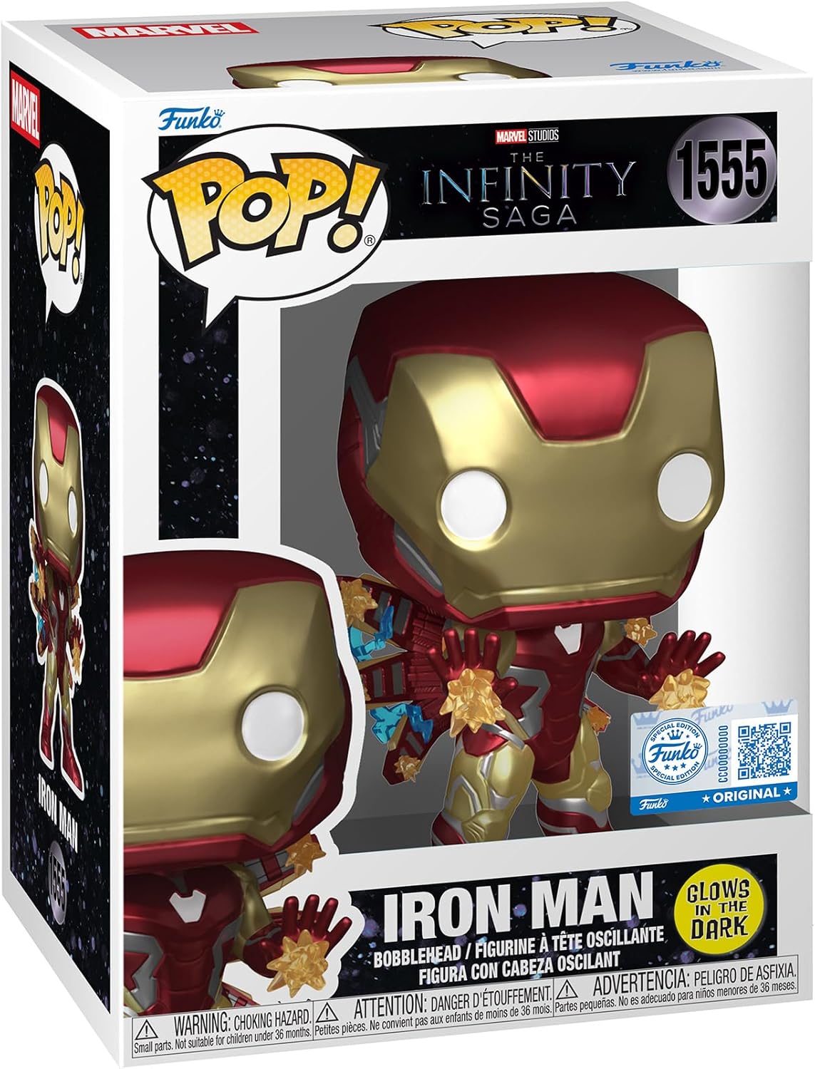 Infinity Saga - Iron Man with Beams - #1555 - Special Edition - Marvel - Funko Pop!
