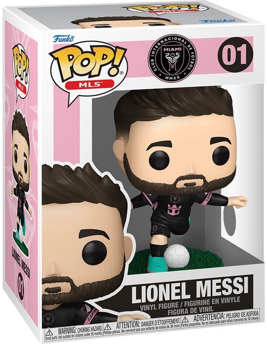 Inter Miami - Lionel Messi - 01 - Football - Funko Pop!