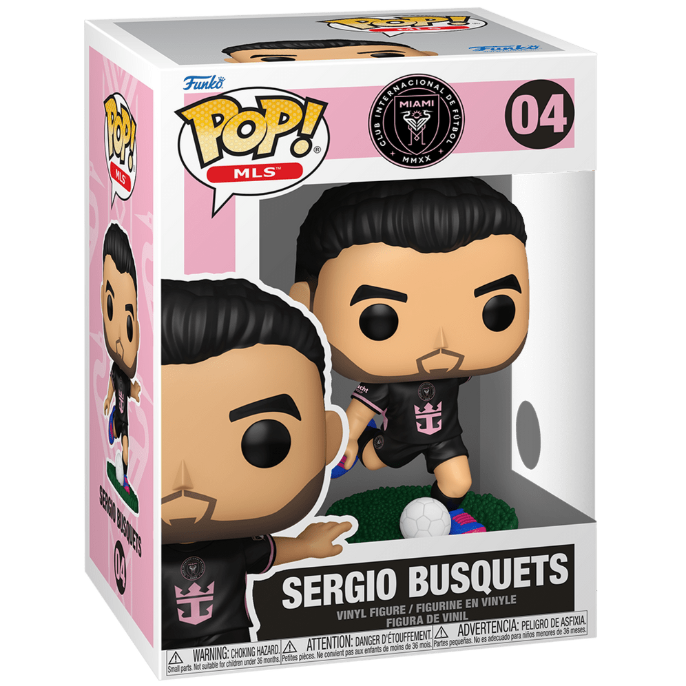 Inter Miami - Sergio Busquets - 04 - Football - Funko Pop!