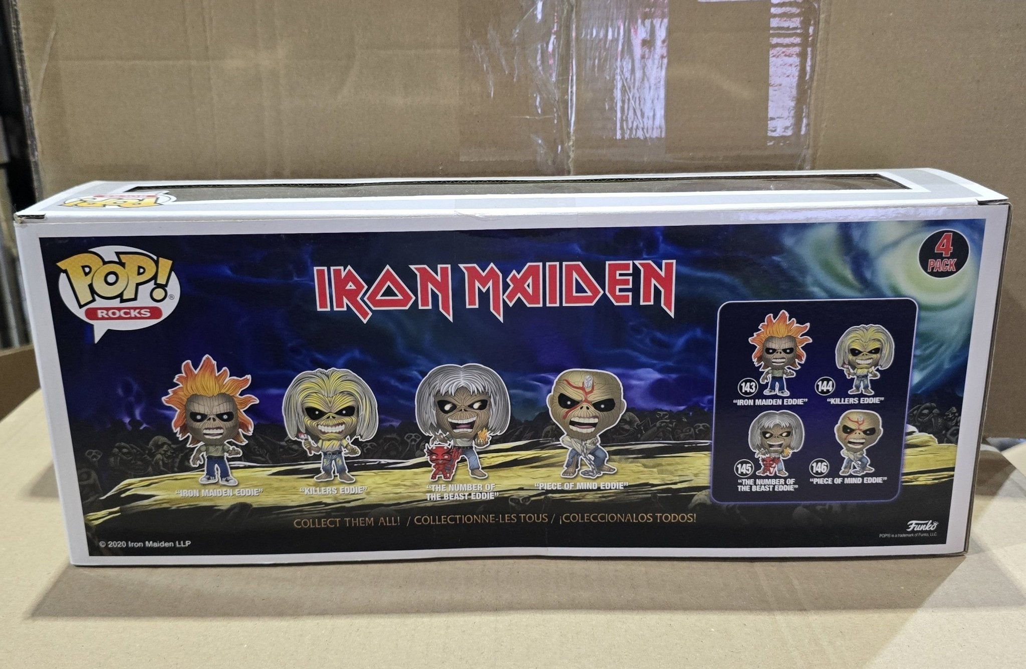 Iron Maiden - 4 Pack Eddie - Special Edition - Funko Pop!