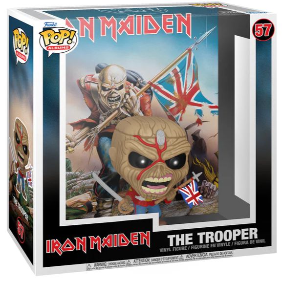 Iron Maiden - The Trooper #57 - Album Cover - Rocks - Funko Pop!