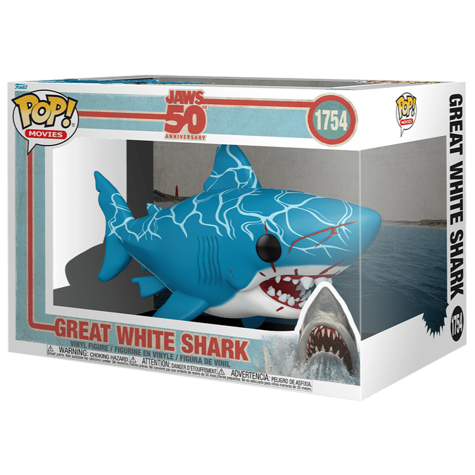 Jaws - Great White Shark - 1754 - Movies - Super Sized Funko Pop!