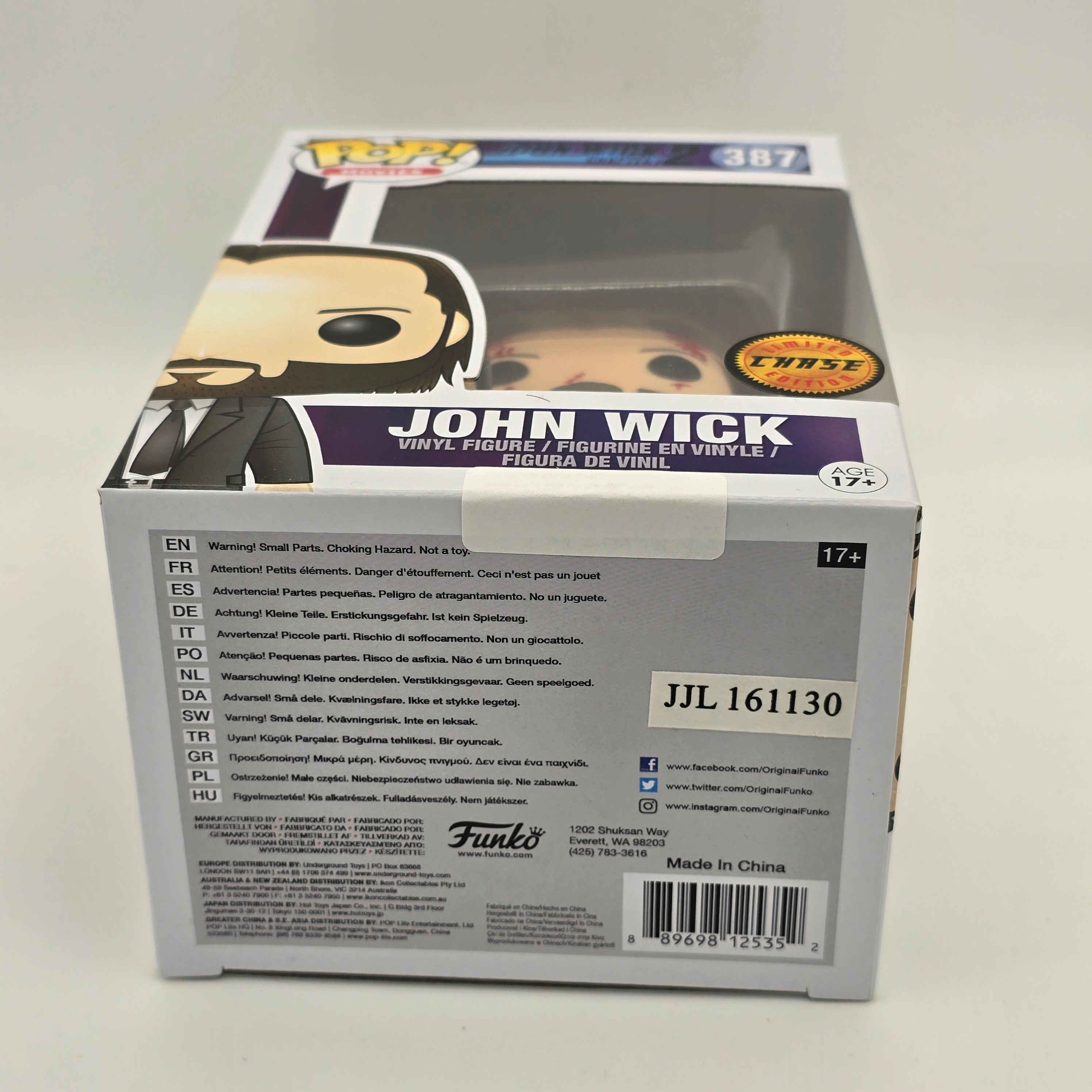 John Wick Chapter 2 - John Bloody - #387 - Chase - Movies - Funko Pop!