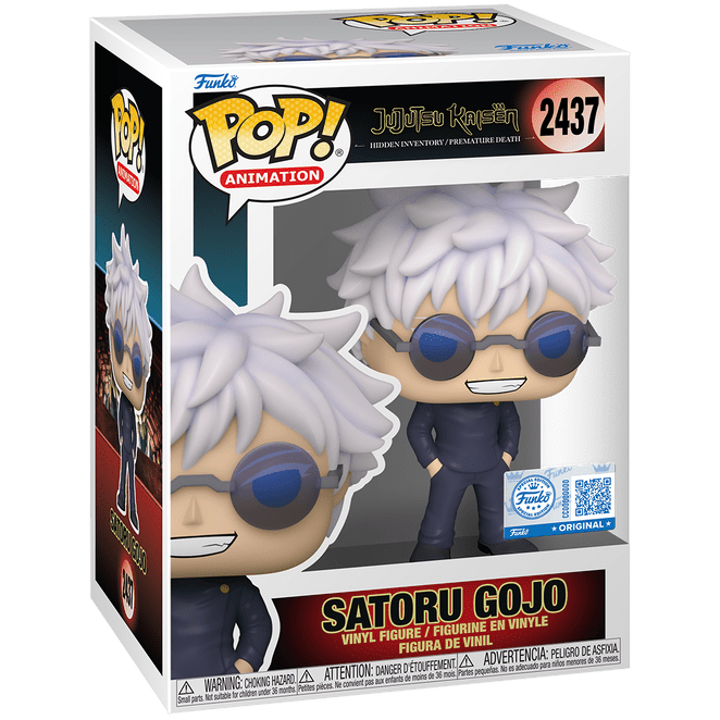 Jujutsu Kaisen - Gojo with Glasses - 2437 - Special Edition - Anime - Funko Pop!