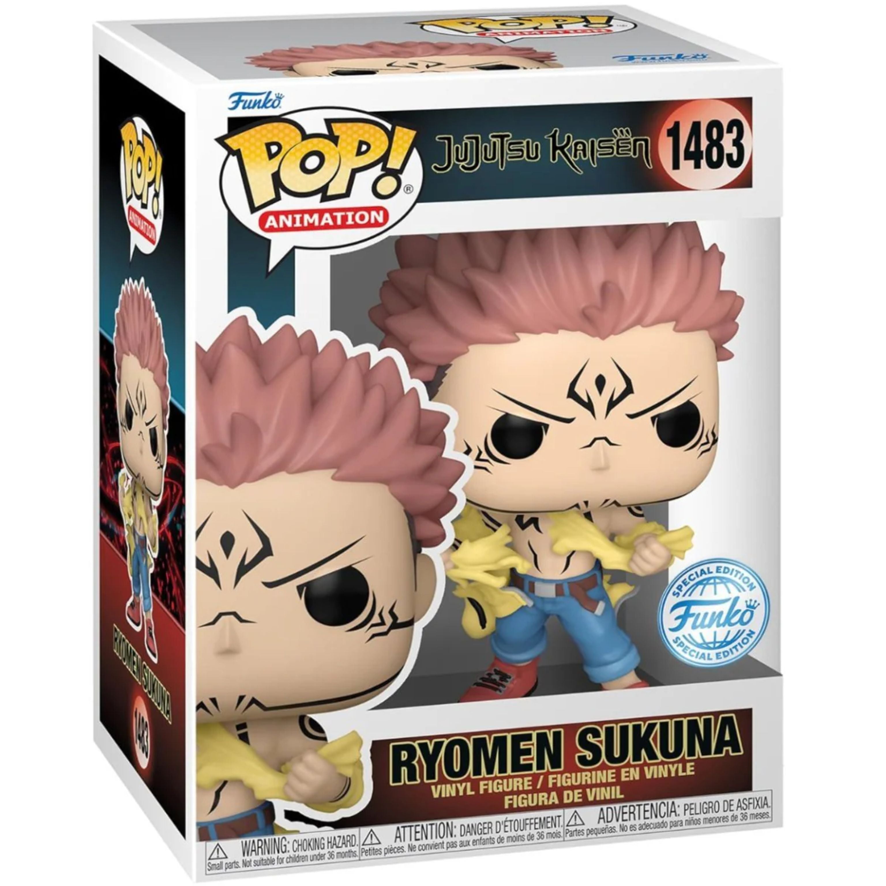 Jujutsu Kaisen - Ryomen Sukuna- #1483 - Special Edition - Anime - Funko Pop!