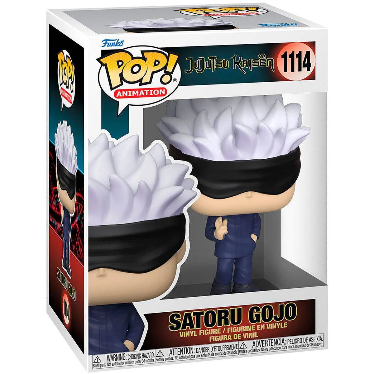 Jujutsu Kaisen - Satoru Gojo - #1120 - Red Tech Special Edition - Anime - Funko Pop!