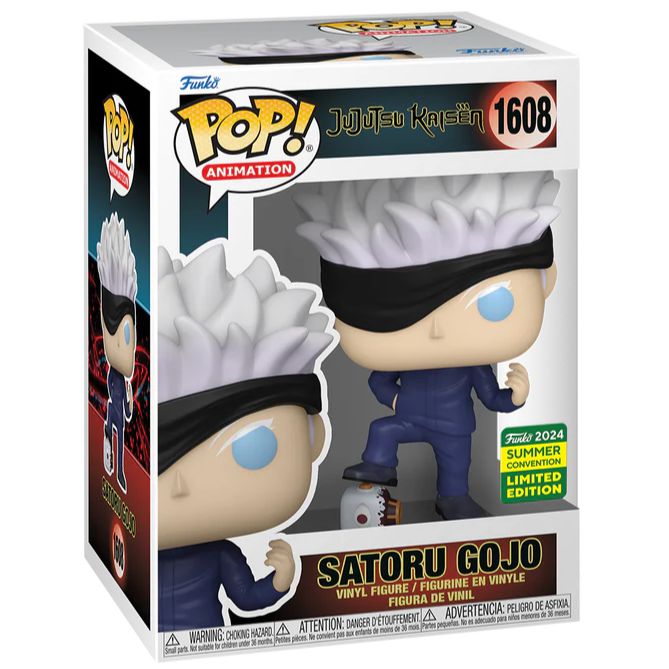 JuJuTsu Kaisen - Satoru Gojo with Defeated Jogo - 2024 Convention Exclusive - Anime - Funko Pop!