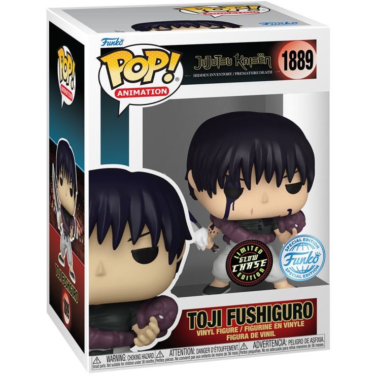 Jujutsu Kaisen - Toji Fushiguro - 1889 - Special Edition - Glow Chase - Anime - Funko Pop!