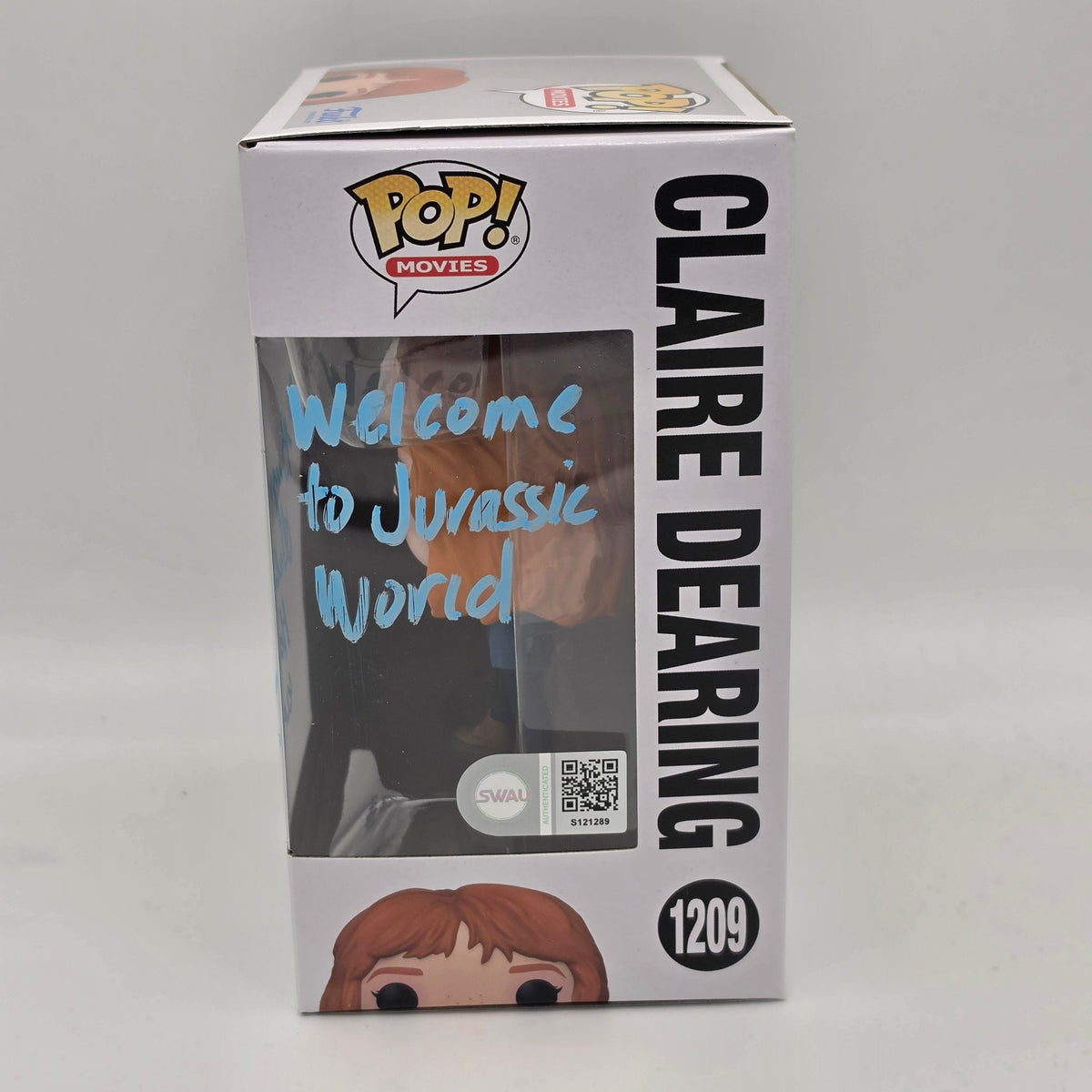 Jurassic Park - Claire - #1209 - Bryce Dallas Howard Signed - SWAU Authentication - Funko Pop!