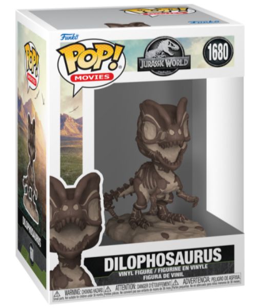 Jurassic Park - Dilophosaurus Fossil - #1680 - Movies - Funko Pop!