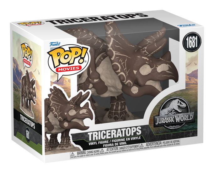 Jurassic Park - Triceratops Fossil - #1681 - Movies - Funko Pop!