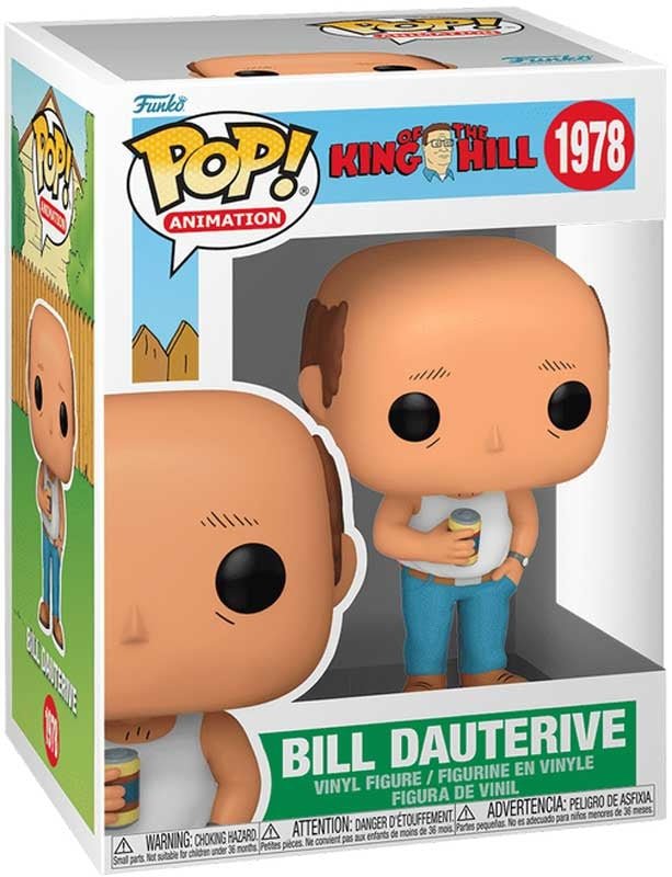 King of the Hill - Bill Dauterive - 1978 - Animation - Funko Pop!