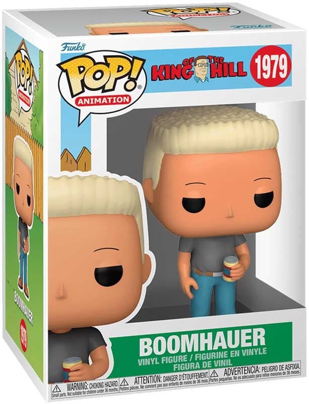 King of the Hill - Boomhauer - 1979 - Animation - Funko Pop!