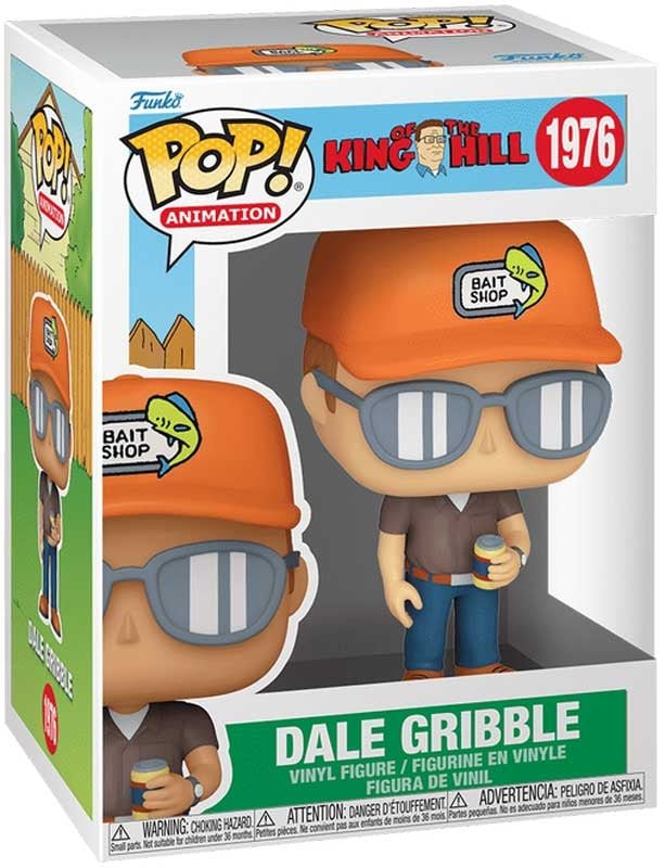 King of the Hill - Dale Gribble - 1976 - Animation - Funko Pop!