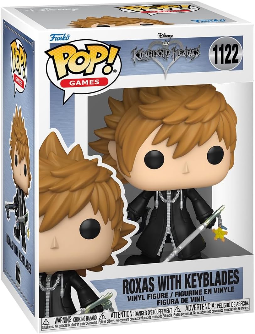 Kingdom Hearts - Roxas with Keyblades - 1122 - Games - Funko Pop!