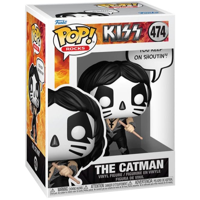 Kiss - The Catman - 474 - Rocks - Sayings Funko Pop!