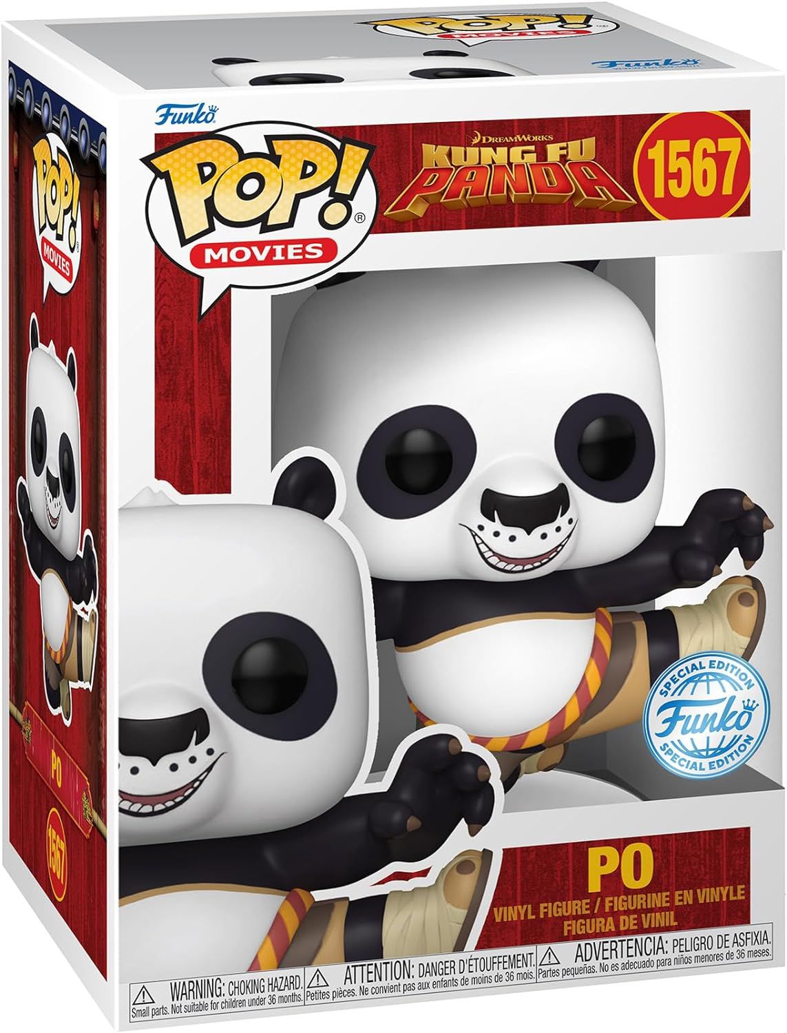 Kung Fu Panda - PO - #1567 - Special Edition - Movies - Funko Pop!