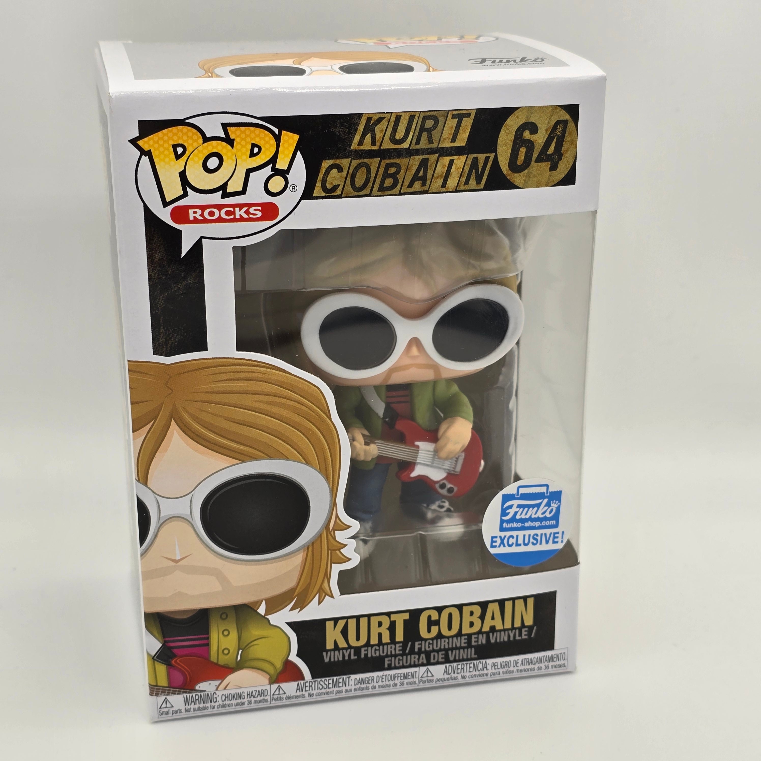 Kurt Cobain - #64 - Funko Shop Exclusive - Rocks - Funko Pop!