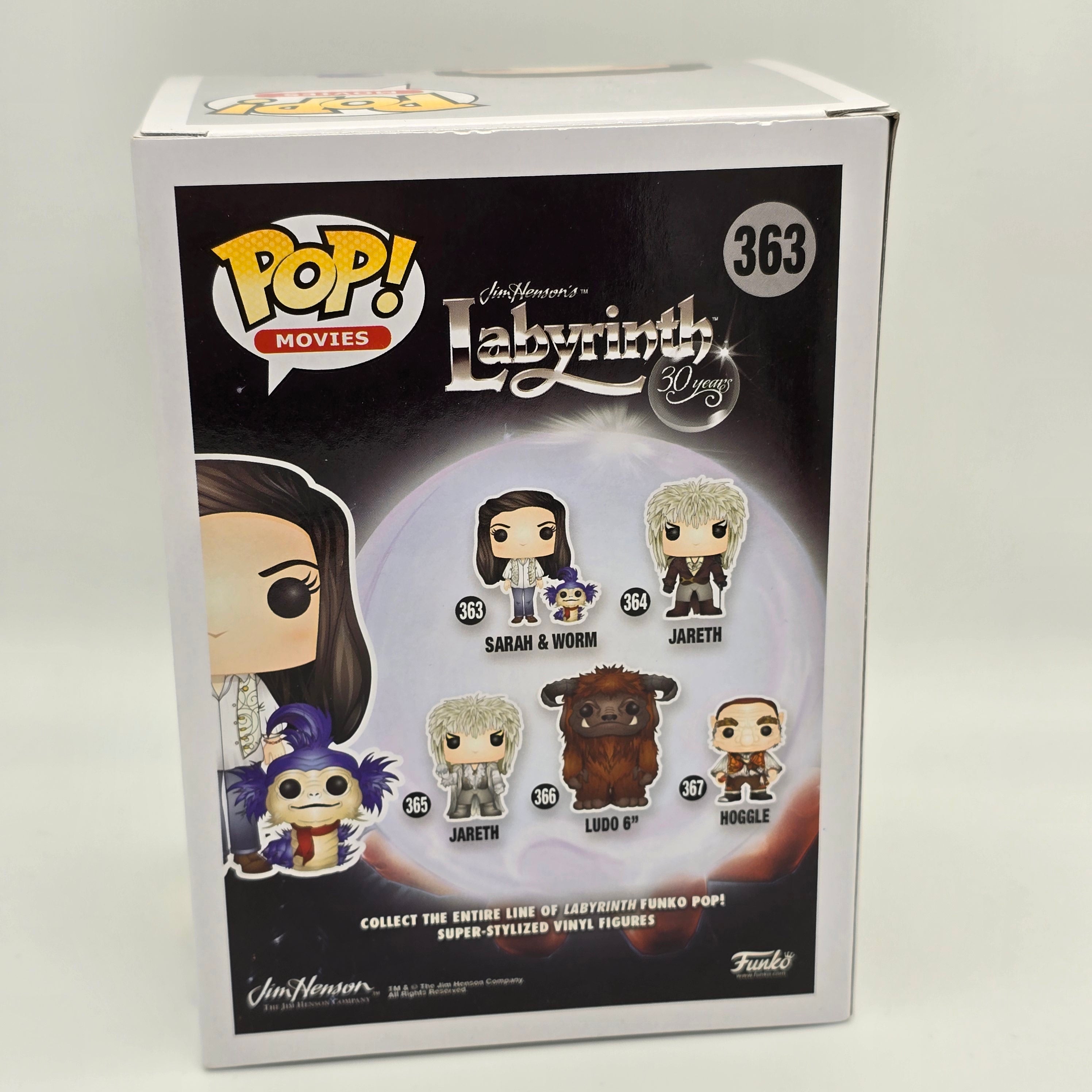 Labyrinth - Sarah & Worm - #363 - Movies - Funko Pop!