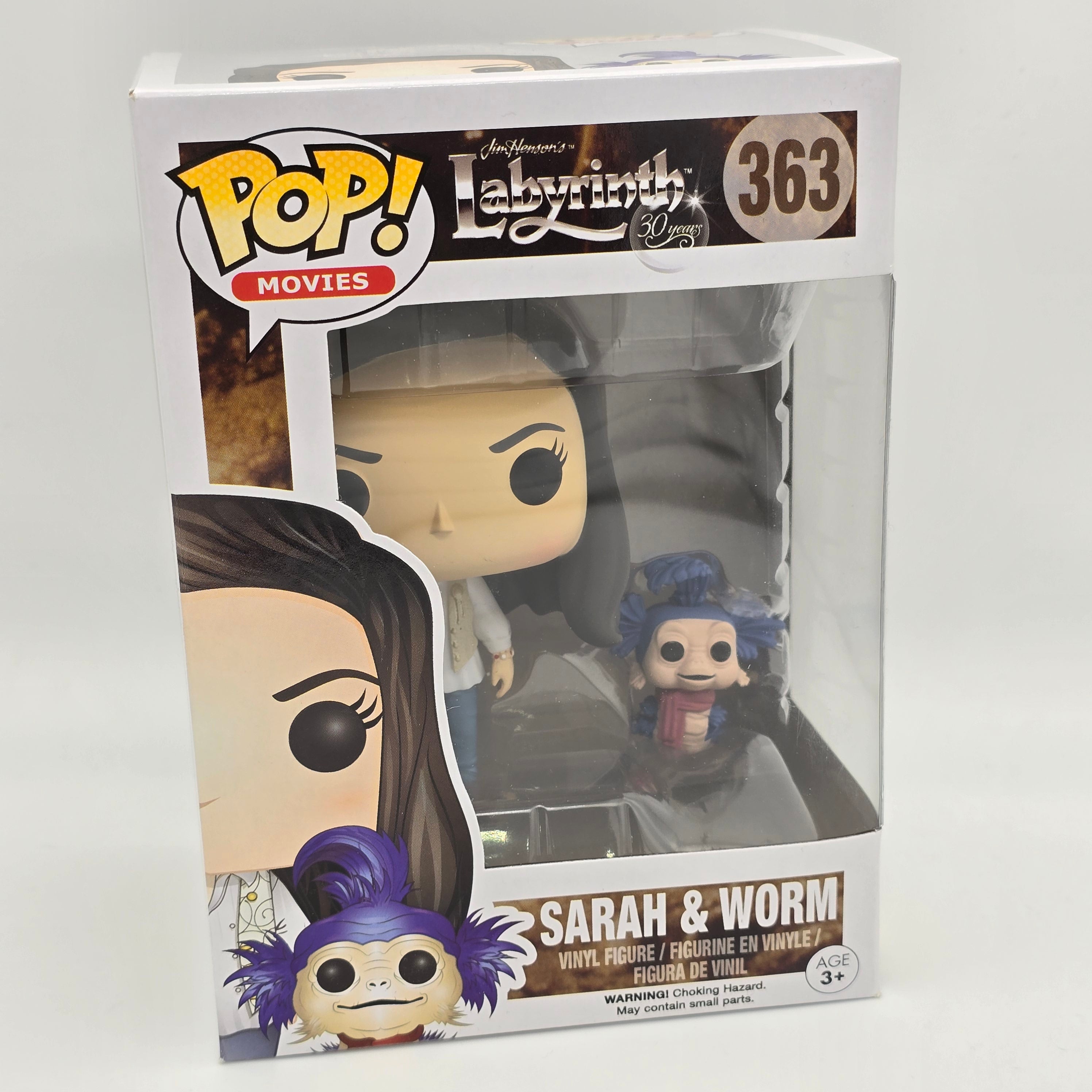 Labyrinth - Sarah & Worm - #363 - Movies - Funko Pop!