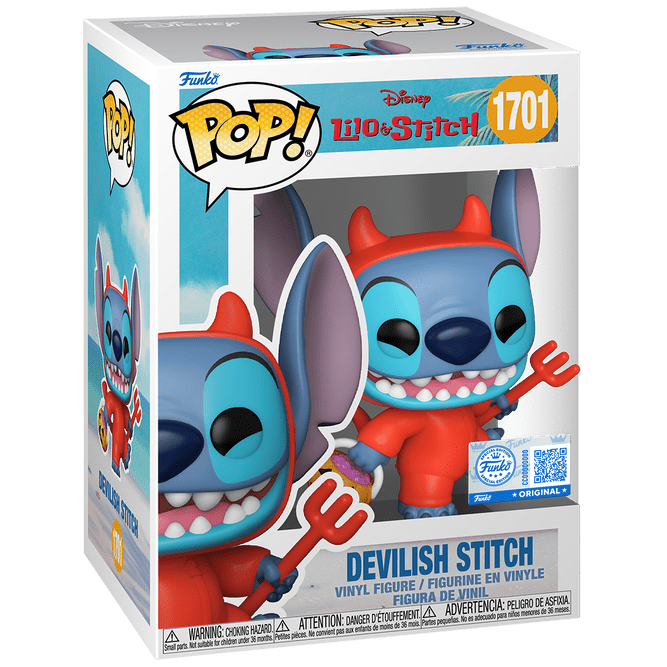 Lilo & Stitch - Devilish Stitch - 1701 - Special Edition - Disney - Funko Pop!