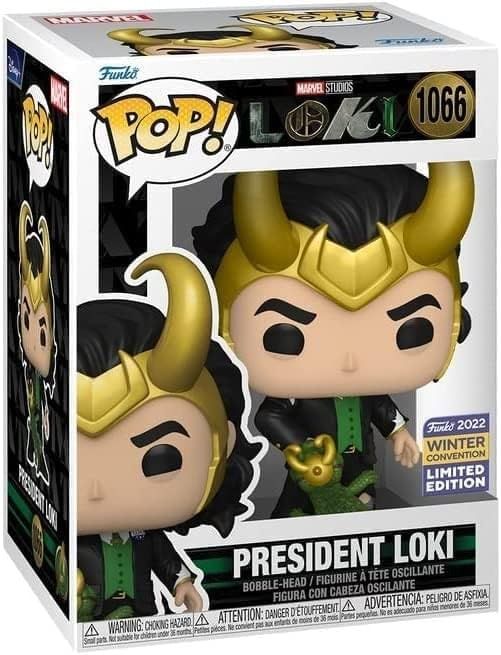 Loki - President Loki - #1066 - 2022 Convention Ltd Edition - Marvel - Funko Pop!