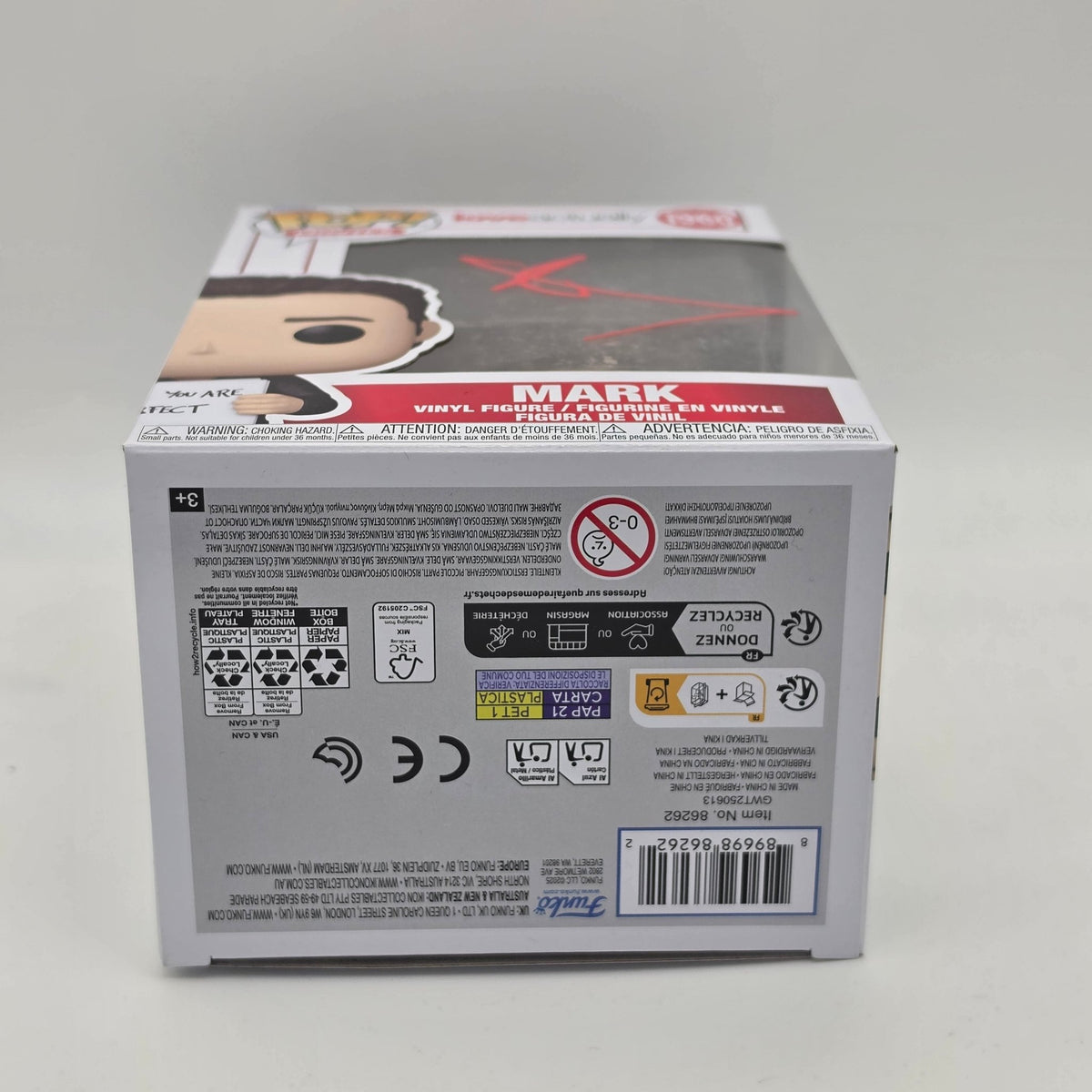 Love Actually - Mark - #1960 - Andrew Lincoln Signed - SWAU Authentication - Funko Pop!