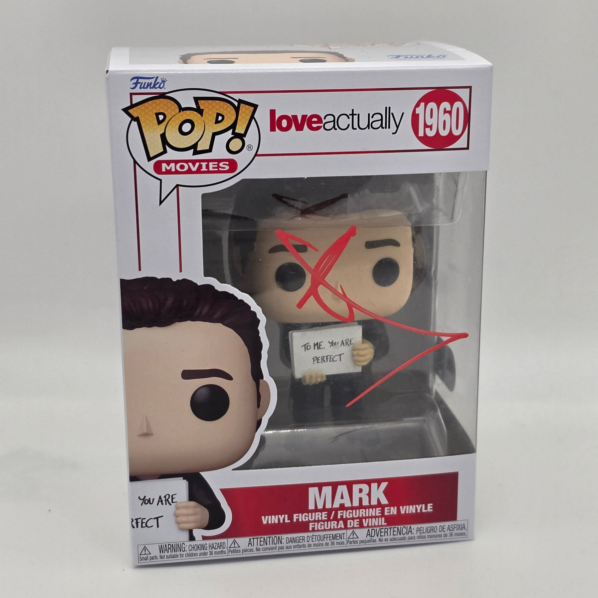 Love Actually - Mark - #1960 - Andrew Lincoln Signed - SWAU Authentication - Funko Pop!