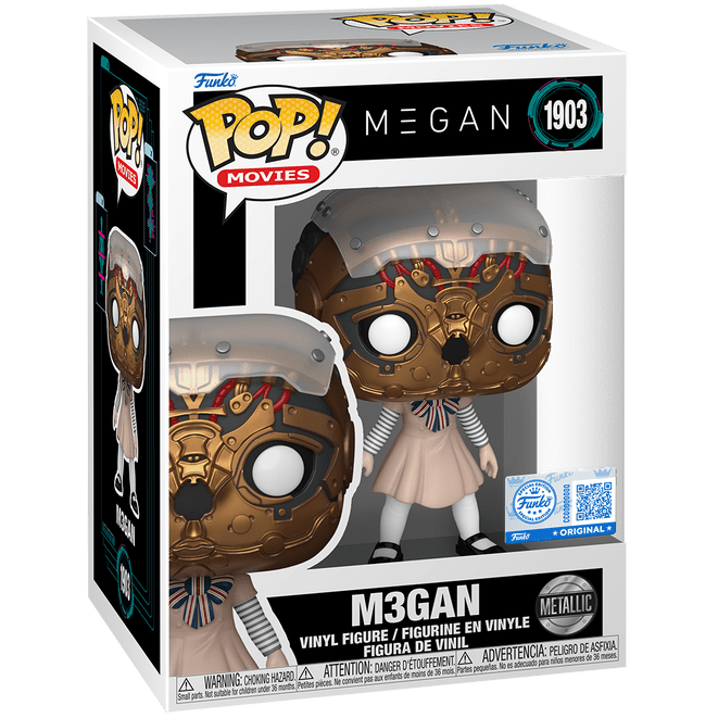 M3GAN - Faceless M3GAN - 1903 - Metallic Special Edition - Movies - Funko Pop!