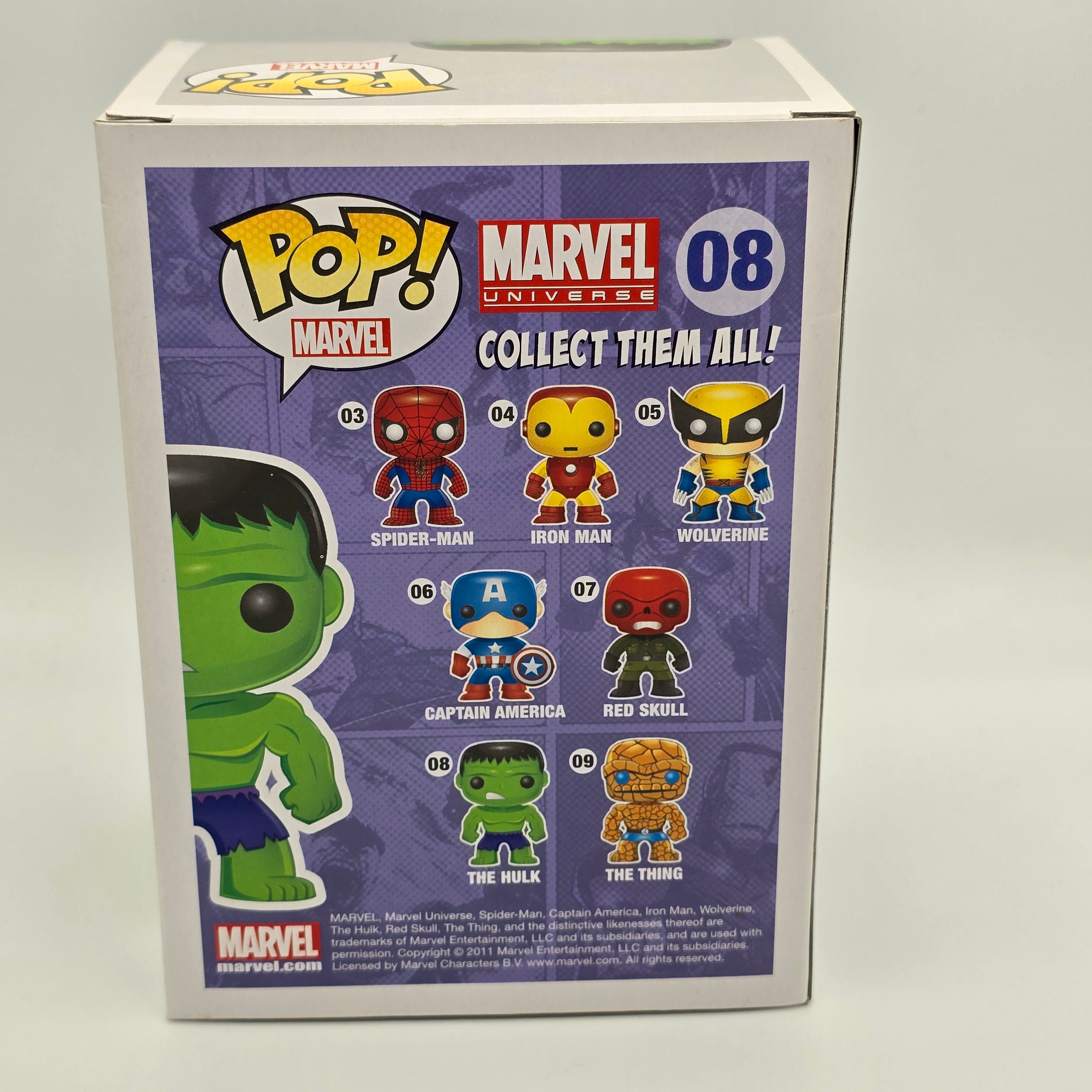 Marvel Universe - The Hulk - #08 - Marvel - Funko Pop!