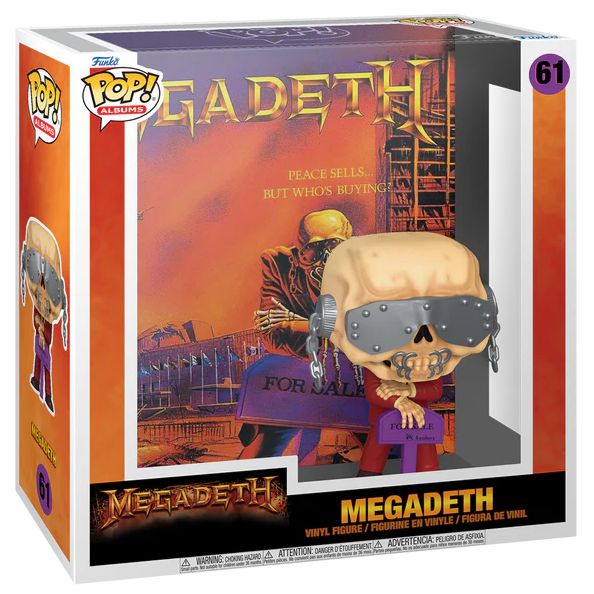 Megadeth - Peace Sells..But Who Is Buying? - #61 - Album Cover - Rocks - Funko Pop!