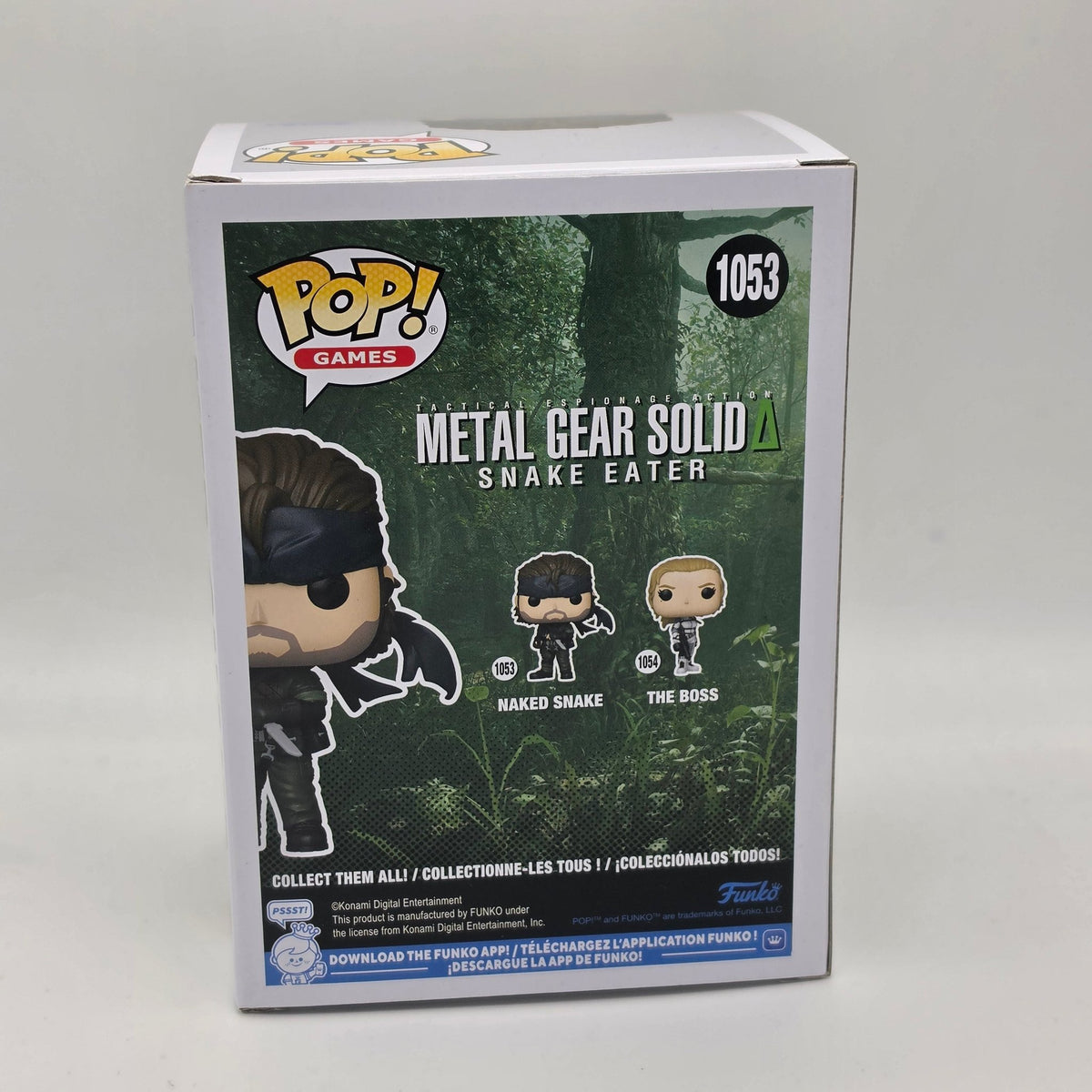 Metal Gear Solid - Naked Snake - #1053 - Signed David Hayter - SWAU Authentication - Funko Pop!