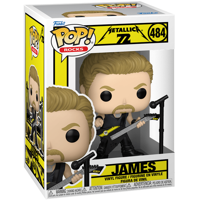 Metallica 72 - James - 484 - Rocks - Funko Pop!