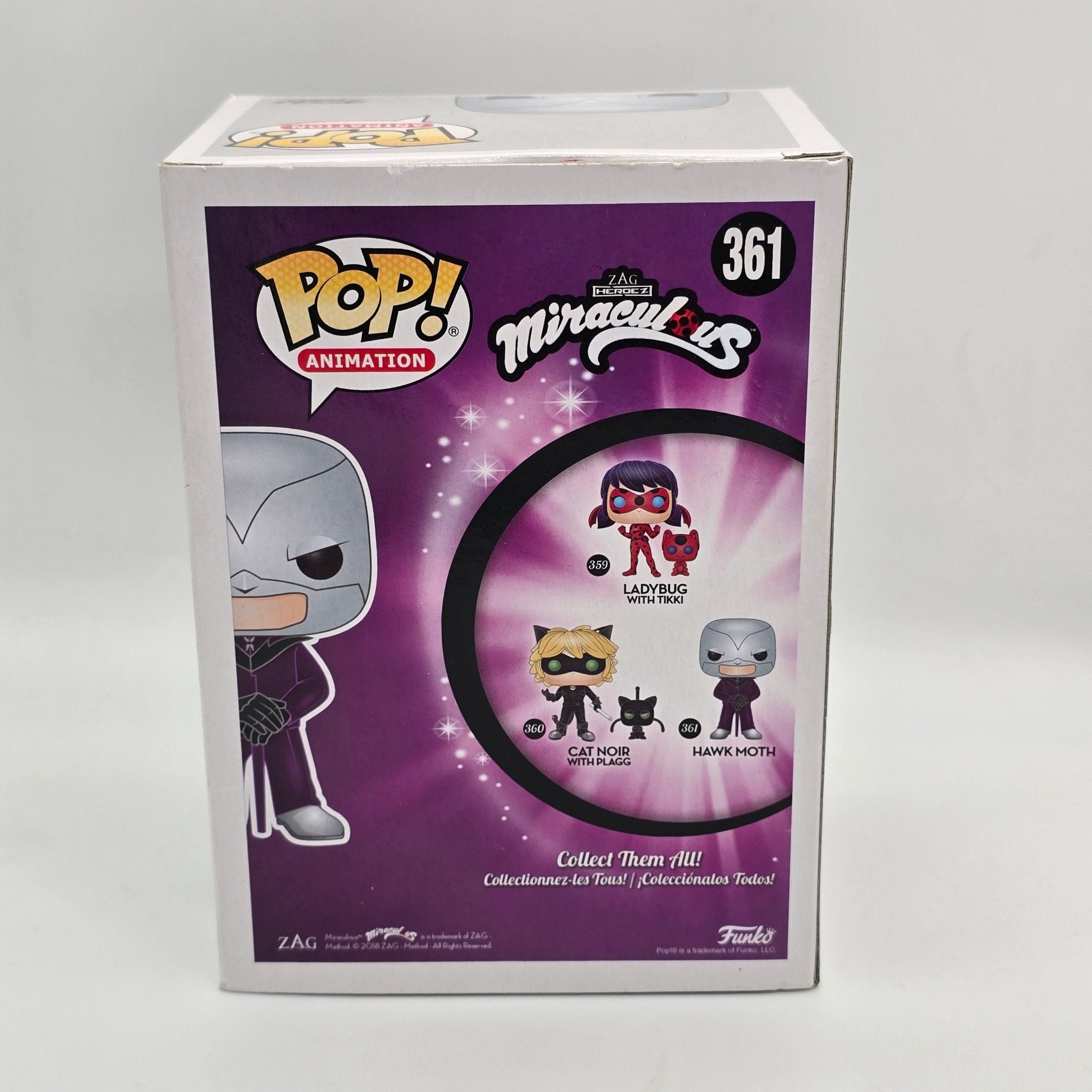Miraculous - Hawk Moth - 361 - Animation - Funko Pop!