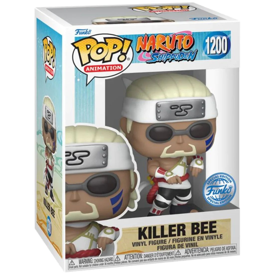 Naruto Shippuden - Killer Bee - #1200 - (Special Edition)- Anime - Funko Pop!