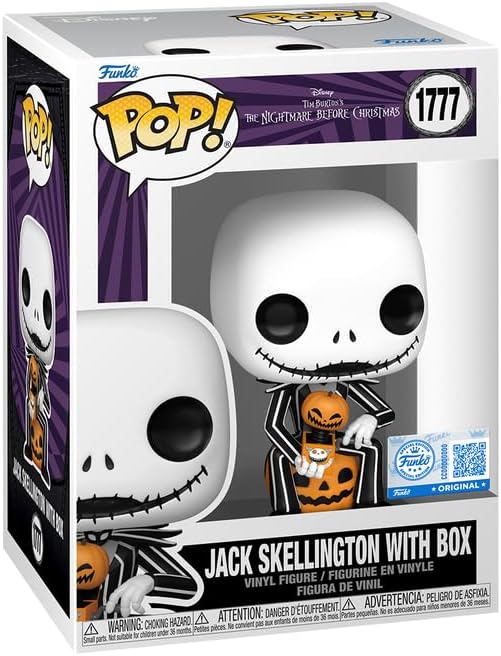 Nightmare Before Christmas - Jack - #1777 - Special Edition - Disney - Funko Pop!