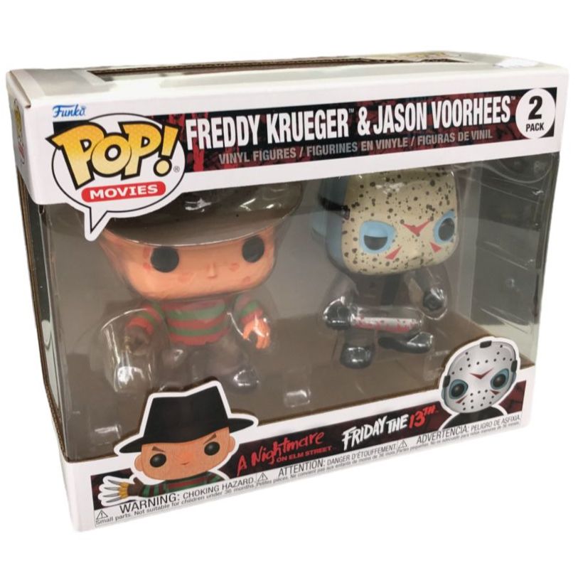 Nightmare on Elm Street / Friday the 13th - Freddy Krueger & Jason Voorhees - 2 Pack - Movies - Funko Pop!