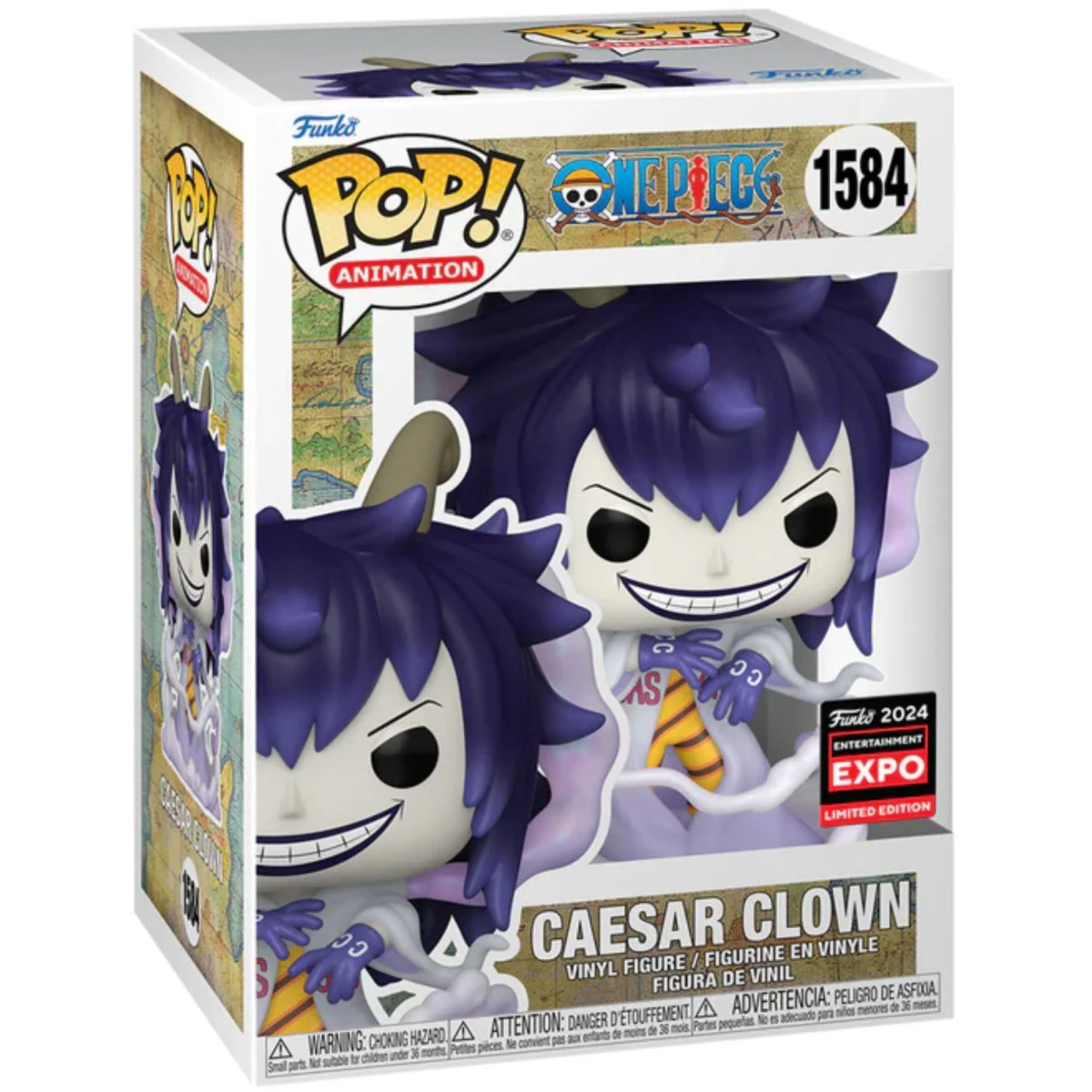 One Piece - Caesar Clown - #1584 - (2024 Entertainment Expo Limited Edition) - Anime - Funko Pop!