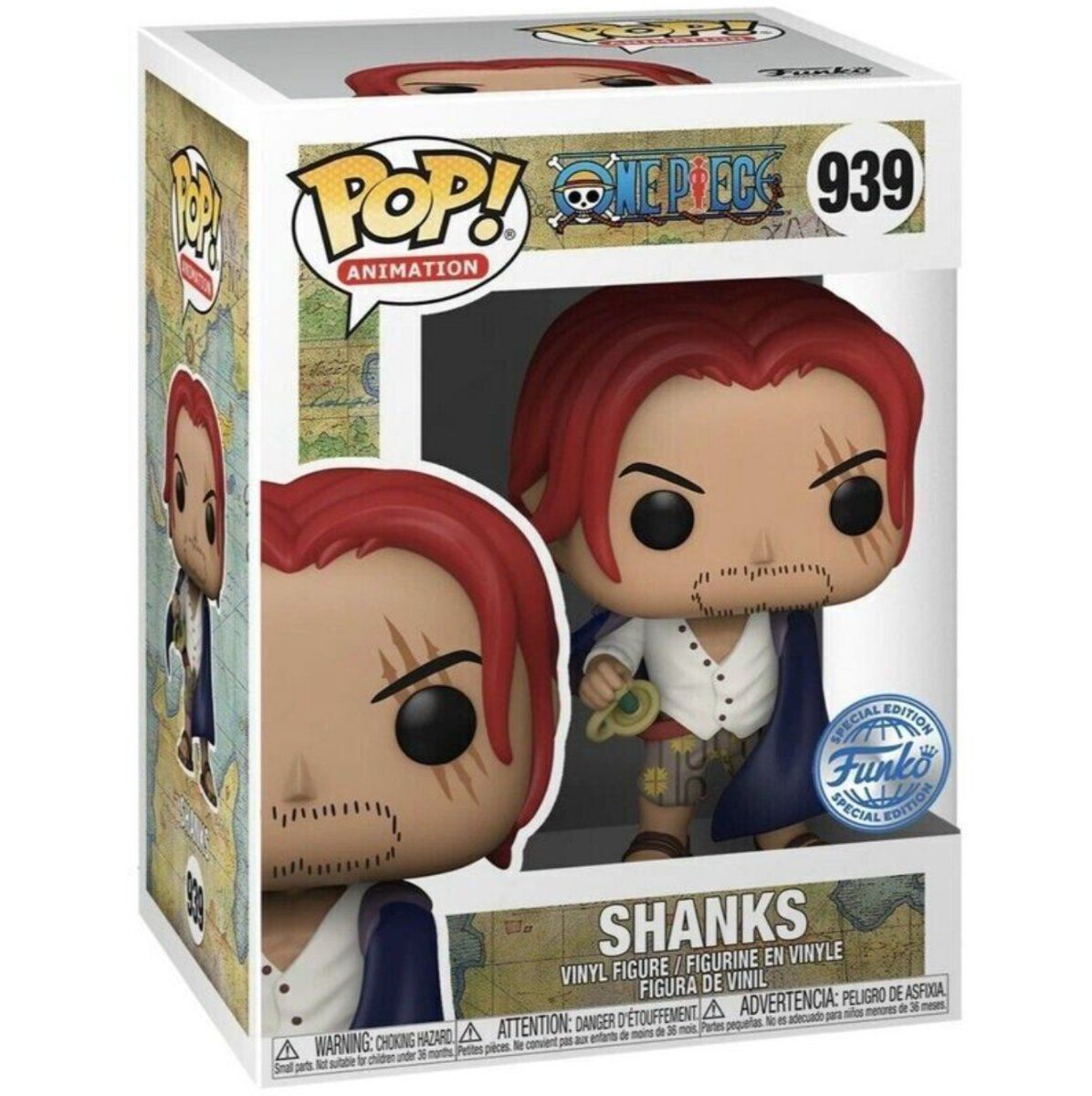 One Piece - Shanks - #939 - Special Edition - Anime - Funko Pop!