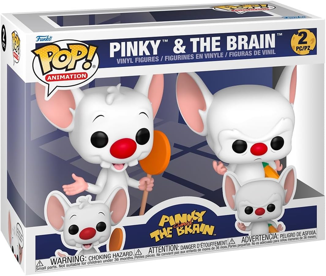Pinky & The Brain - 2 Pack - Animation - Funko Pop!