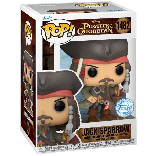 Pirates of the Caribbean - Jack Sparrow - #1482 - Special Edition - Movies - Funko Pop!