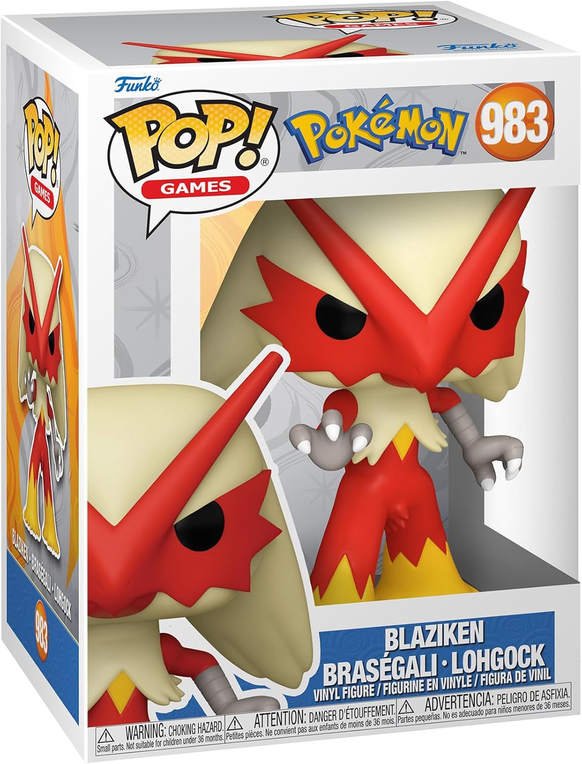 Pokemon - Blaziken - #983 - Games - Funko Pop!