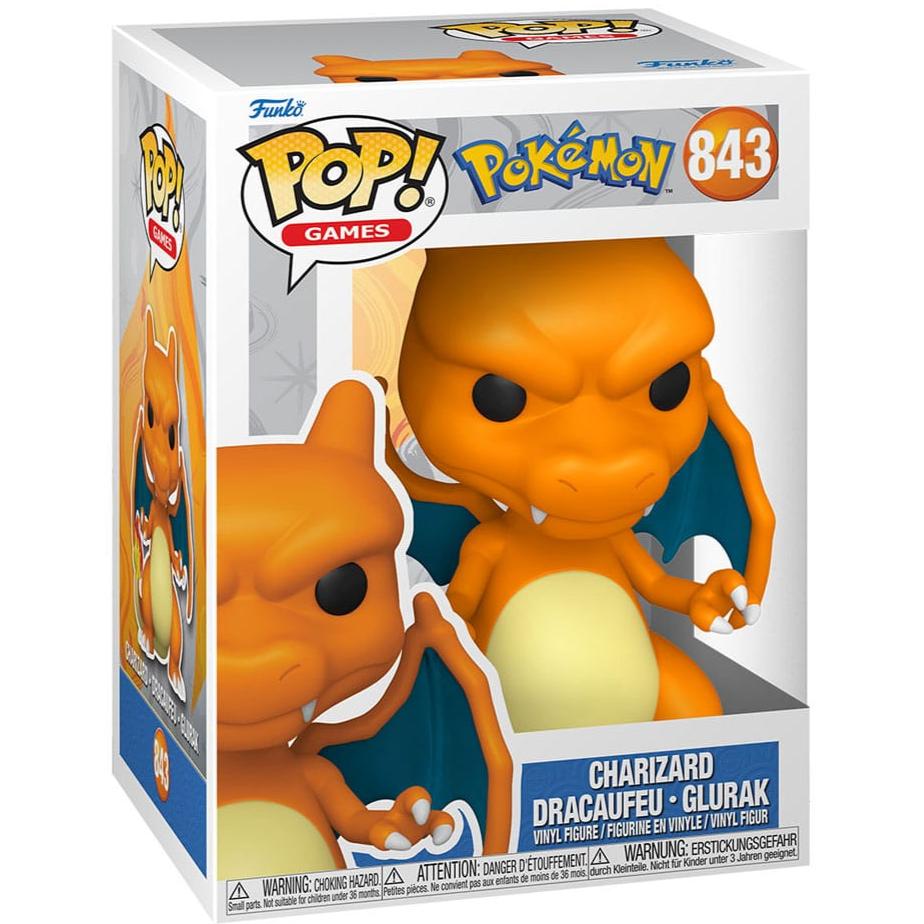 Pokemon - Charizard - #843 - Games - Funko Pop!