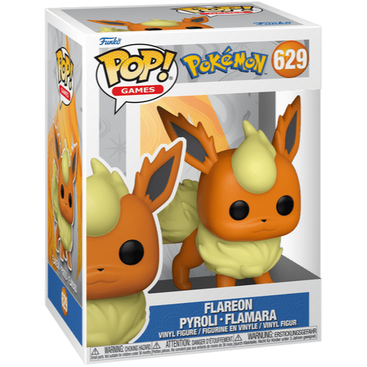 Pokemon - Flareon - #629 - Games - Funko Pop!