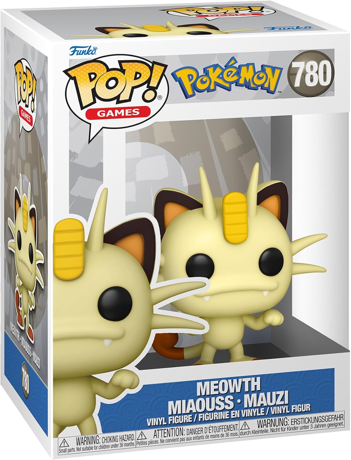 Pokemon - Meowth - #780 - Games - Funko Pop!