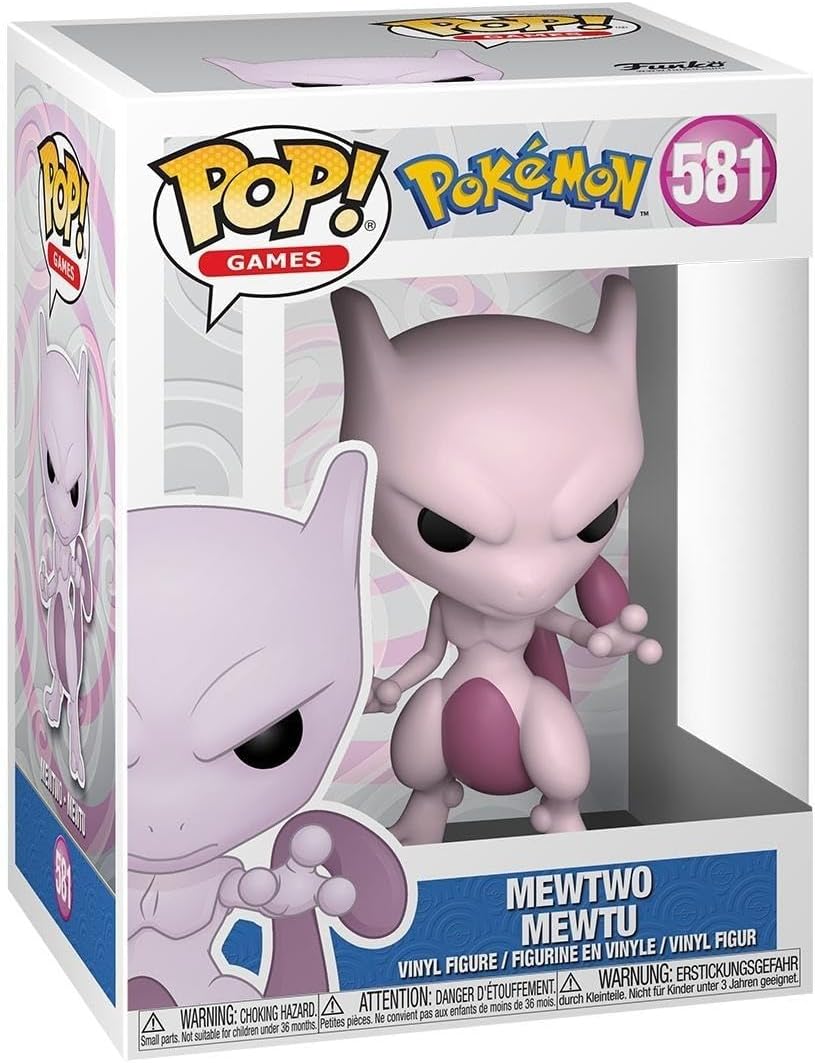 Pokemon - Mewtwo - #581 - Games - Funko Pop!